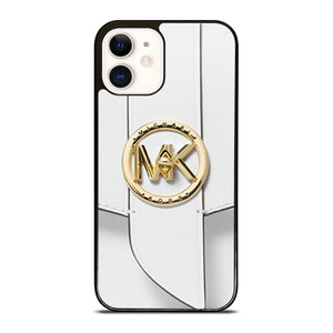 MICHAEL KORS LOGO MK WHITE HAND BAG EMBLEM iPhone 12 Case Cover MICHAEL KORS LOGO MK WHITE HAND BAG EMBLEM iPhone 12 Case Cover