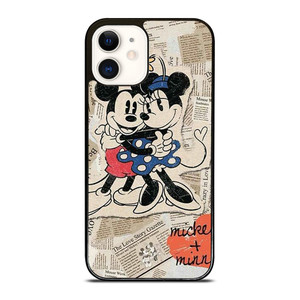 MICKEY MINNIE MOUSE RETRO DISNEY iPhone 12 Case Cover MICKEY MINNIE MOUSE RETRO DISNEY iPhone 12 Case Cover