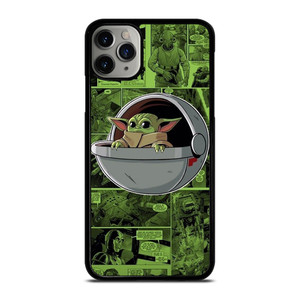 BABY YODA STAR WARS COMICS iPhone 11 Pro Max Case Cover