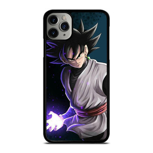 BLACK GOKU DRAGON BALL SUPER ANIME MANGA iPhone 11 Pro Max Case Cover