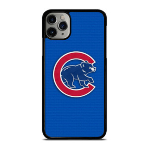 CHICAGO CUBS BASEBALL TEAM ICON LOGO iPhone 11 Pro Max Case Cover