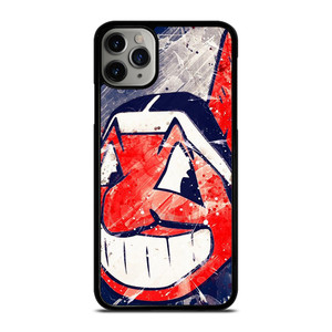 CLEVELAND INDIANS LOGO BASEBALL TEAM MLB ICON iPhone 11 Pro Max Case Cover