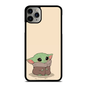 CUTE BABY YODA STAR WARS CARTOON iPhone 11 Pro Max Case Cover