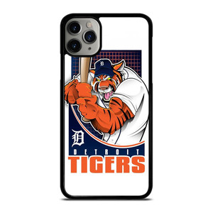 DETORIT TIGERS CLUB LOGO BASEBALL TEAM MLB ICON iPhone 11 Pro Max Case Cover