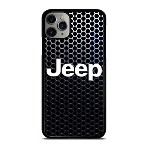 JEEP LOGO METAL ICON iPhone 11 Pro Max Case Cover