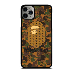 MCM BY BATHING APE CAMO iPhone 11 Pro Max Case Cover