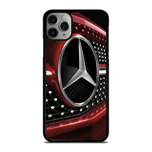 MERCEDES BENZ LOGO RED ICON iPhone 11 Pro Max Case Cover