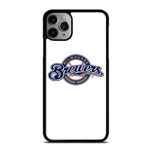 MILWAUKEE BREWERS LOGO BASEBALL TEAM ICON iPhone 11 Pro Max Case Cover