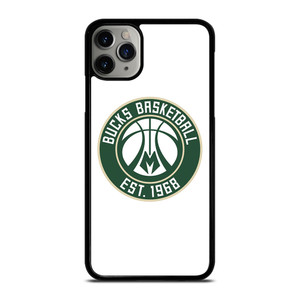 MILWAUKEE BUCKS LOGO BASKETBALL 1968 iPhone 11 Pro Max Case Cover