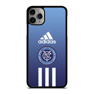 NEW YORK CITY FC ADIDAS STRIPES iPhone 11 Pro Max Case Cover