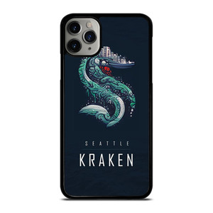 SEATTLE KRAKEN HOCKEY TEAM LOGO iPhone 11 Pro Max Case Cover