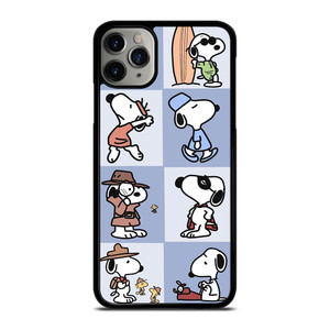 SNOOPY THE PEANUTS CHARLIE BROWN CARTOON iPhone 11 Pro Max Case Cover