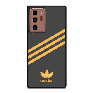 ADIDAS ORIGINALS STRIPES BLACK ORANGE Samsung Galaxy Note 20 Ultra Case Cover