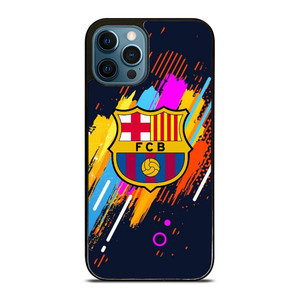 FC BARCELONA ART LOGO iPhone 12 Pro Max Case Cover