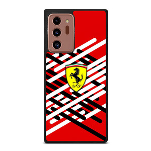 FERRARI RED LOGO NEW Samsung Galaxy Note 20 Ultra Case Cover FERRARI RED LOGO NEW Samsung Galaxy Note 20 Ultra Case Cover