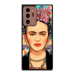 FRIDA KAHLO FACE COLORFUL ART Samsung Galaxy Note 20 Ultra Case Cover