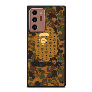 MCM BY BATHING APE CAMO Samsung Galaxy Note 20 Ultra Case Cover