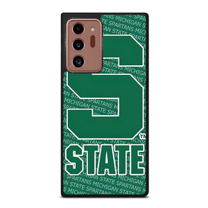 MICHIGAN STATE SPARTANS LOGO FOOTBALL EMBLEM Samsung Galaxy Note 20 Ultra Case Cover