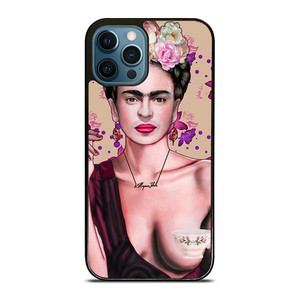 FRIDA KAHLO ART FACE iPhone 12 Pro Max Case Cover