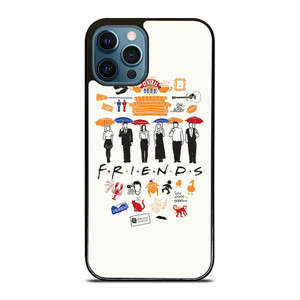 FRIENDS TV SHOW CLIP ART iPhone 12 Pro Max Case Cover
