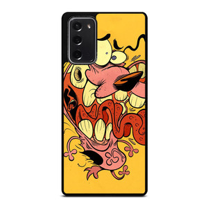COURAGE THE COWARDY DOG CARTOON Samsung Galaxy Note 20 Case Cover COURAGE THE COWARDY DOG CARTOON Samsung Galaxy Note 20 Case Cover