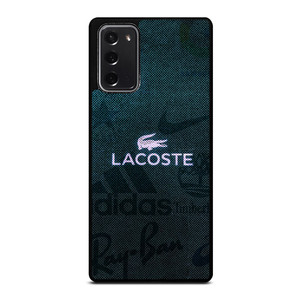 LACOSTE ADIDAS NIKE LOGO Samsung Galaxy Note 20 Case Cover