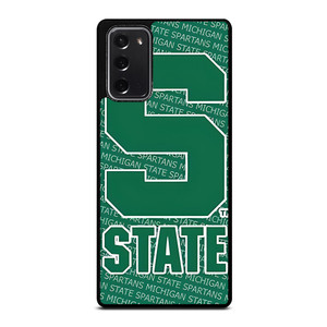 MICHIGAN STATE SPARTANS LOGO FOOTBALL EMBLEM Samsung Galaxy Note 20 Case Cover MICHIGAN STATE SPARTANS LOGO FOOTBALL EMBLEM Samsung Galaxy Note 20 Case Cover