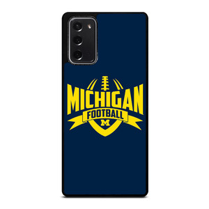 MICHIGAN WOLVERINES LOGO COLLEGE FOOTBALL TEAM Samsung Galaxy Note 20 Case Cover