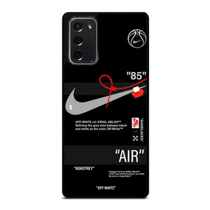 NIKE AIR JORDAN OFF WHITE SHOE LOGO Samsung Galaxy Note 20 Case Cover