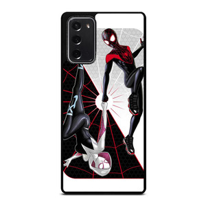 SPIDERMAN MILES MORALES SPIDER GWEN VERSE Samsung Galaxy Note 20 Case Cover