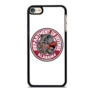 ALABAMA CRIMSON TIDE BAMA LOGO DEFENCE DEPARTMENT iPod Touch 6 Case