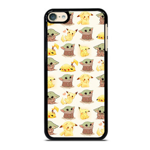BABY YODA STAR WARS PIKACHU POKEMON iPod Touch 6 Case