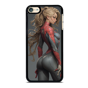CARTOON SPIDER GIRL SEXY MARVEL COMICS iPod Touch 6 Case
