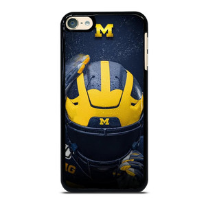 MICHIGAN WOLVERINES HELMET COLLEGE FOOTBALL TEAM iPod Touch 6 Case