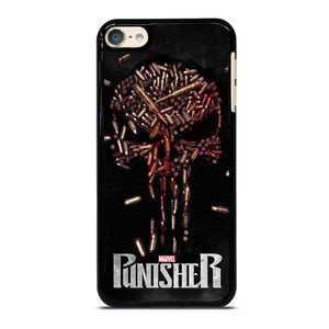 THE PUNISHER SKULL BULLET LOGO FRANK CASTLE MARVEL iPod Touch 6 Case
