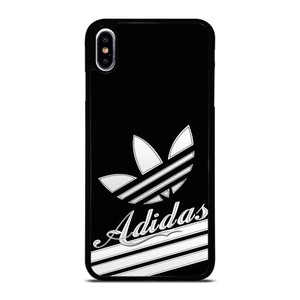 ADIDAS LOGO BLACK RETRO iPhone XS Max Case Cover