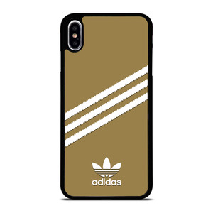 ADIDAS ORIGINALS STRIPES BEIGE iPhone XS Max Case Cover