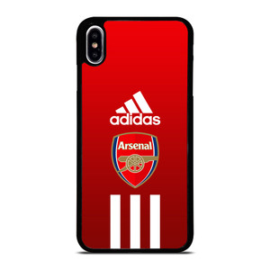 ARSENAL FC ADIDAS STRIPES iPhone XS Max Case Cover