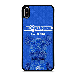 BEARBRICK CLOT X NIKE BLUE iPhone XS Max Case Cover
