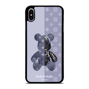 BEARBRICK ROBOT STYLE COOL BEAR iPhone XS Max Case Cover BEARBRICK ROBOT STYLE COOL BEAR iPhone XS Max Case Cover