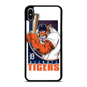 DETORIT TIGERS CLUB LOGO BASEBALL TEAM MLB ICON iPhone XS Max Case Cover DETORIT TIGERS CLUB LOGO BASEBALL TEAM MLB ICON iPhone XS Max Case Cover