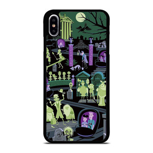 DISNEY THE HAUNTED MANSION CARTOON iPhone XS Max Case Cover DISNEY THE HAUNTED MANSION CARTOON iPhone XS Max Case Cover