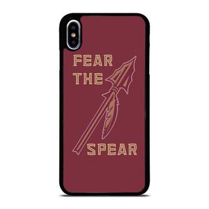 FLORIDA STATES UNIVERSITY FSU SEMINOLES LOGO FEAR THE SPEAR iPhone XS Max Case Cover