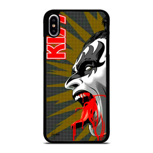 GENE SIMMONS KISS BAND ART iPhone XS Max Case Cover GENE SIMMONS KISS BAND ART iPhone XS Max Case Cover