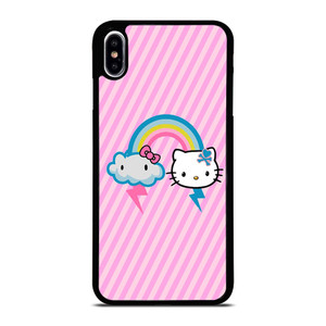 HELLO KITTY CLOUD RAINBOW iPhone XS Max Case Cover