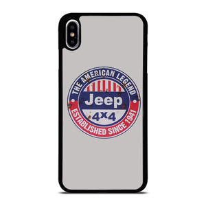 JEEP THE AMERICAN LEGEND 1941 iPhone XS Max Case Cover JEEP THE AMERICAN LEGEND 1941 iPhone XS Max Case Cover