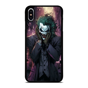 JOKER SMILE THE BATMAN CARTOON iPhone XS Max Case Cover