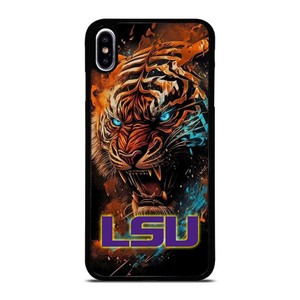 LSU TIGERS ICON LOUISIANA STATE UNIVERSITY LOGO iPhone XS Max Case Cover
