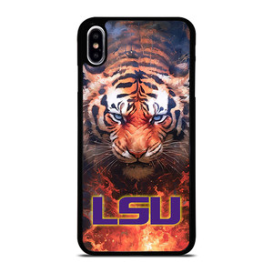 LSU TIGERS LOGO LOUISIANA STATE UNIVERSITY ICON iPhone XS Max Case Cover