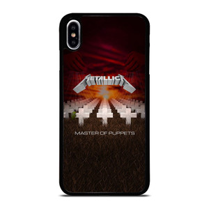 METALLICA BAND LOGO MASTER OF PUPPETS iPhone XS Max Case Cover